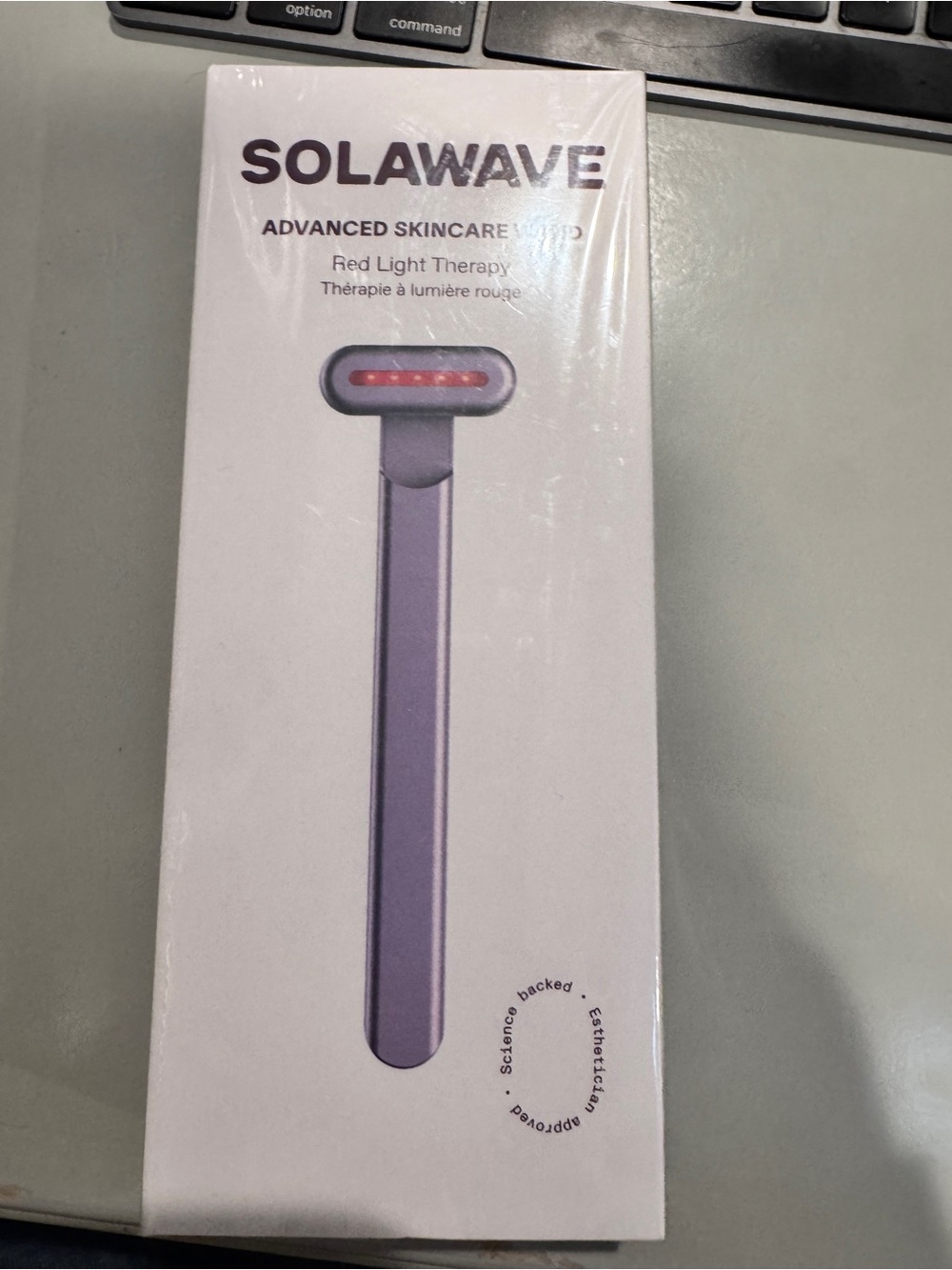 Solawave Red Light Therapy Skincare Tool — Purple NEW IN BOX